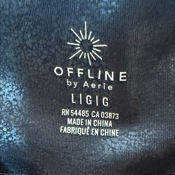 NWOT Aerie OFFLINE Crossover Leggings - Picture 2 of 4